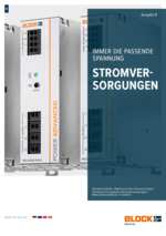 Katalog Stromversorgungen